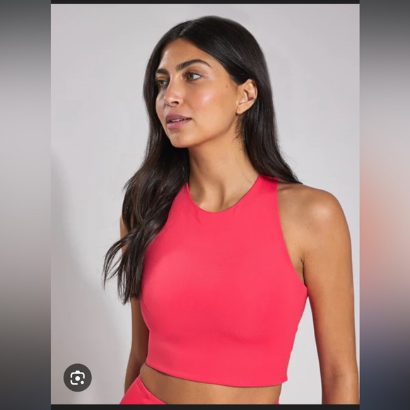 Girlfriend collective geranium Dylan bra medium EUC - Picture 2 of 5